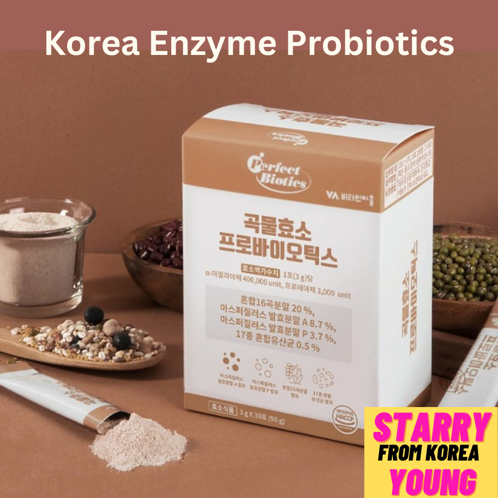 [Perfect Bio] Grain Enzyme Probiotics Supports Indigestion Constipation