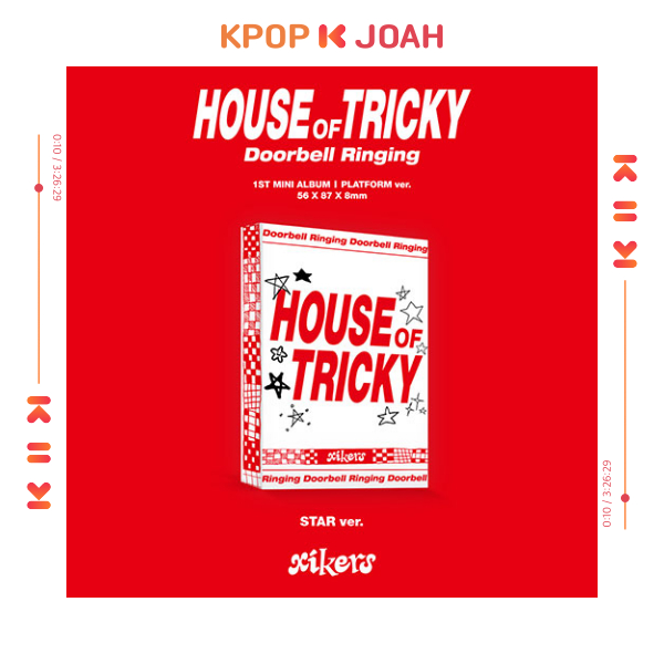 XIKERS HOUSE OF TRICKY:DOORBELL RINGING 1st Mini Album (STAR Ver ...