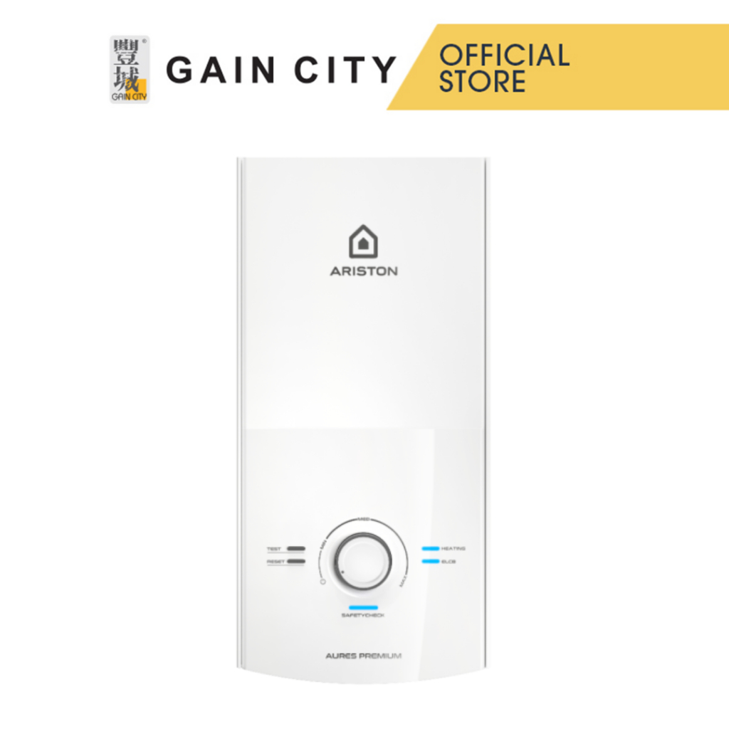Ariston Instant Water Heater Aures Premium 3.3 Sb Shopee Singapore
