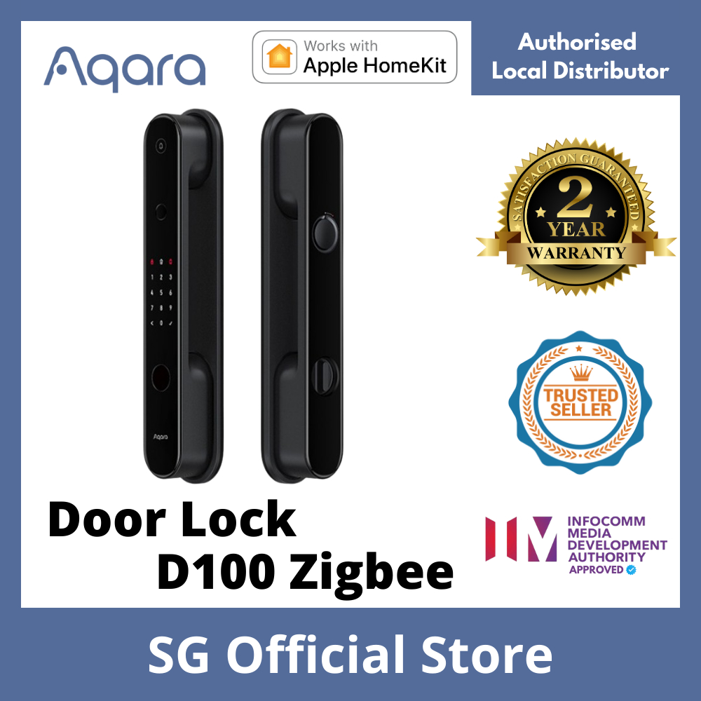 [2 Years Warranty] Aqara Smart Door Lock D100 Zigbee Global Version