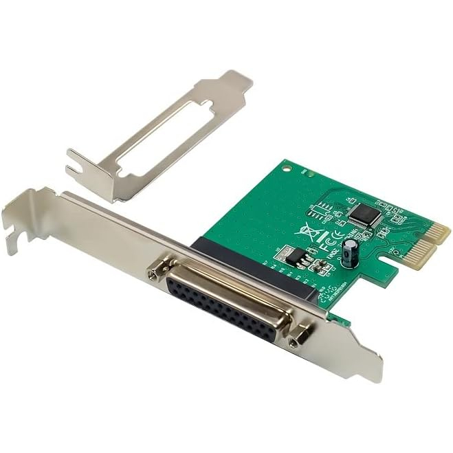 PCI E 1 Port DB25 Parallel PCI Express (PCIe x1) Card - IEEE 1284 ...