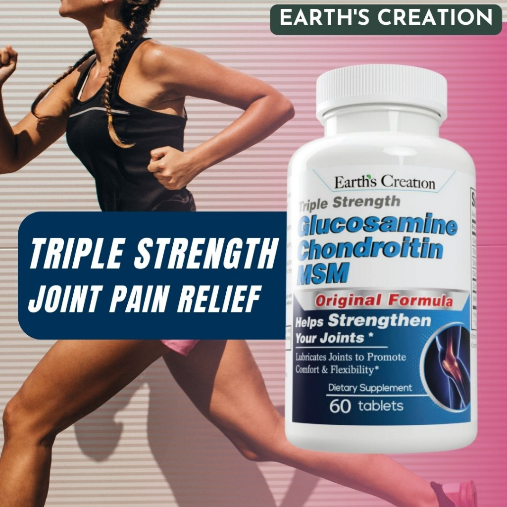 Earth's Creation Glucosamine Chondroitin MSM Triple Strength