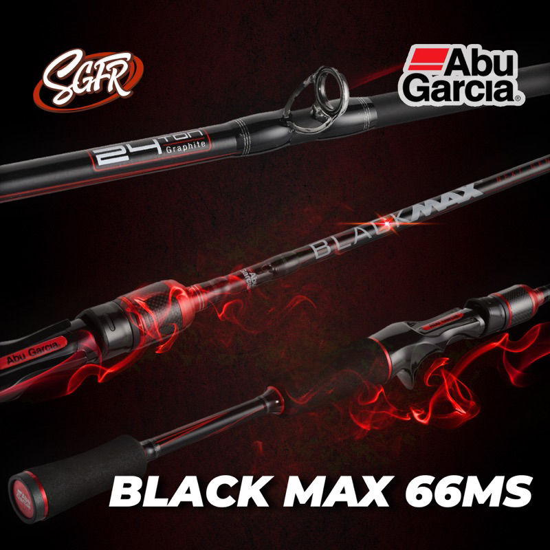 Abu Garcia Black Max Fishing Rod 66MS
