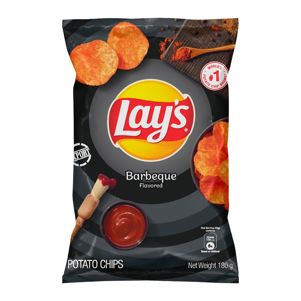 Lay's BBQ Barbeque Potato Chips 170G- DKSHSG (Barbecue) | Shopee Singapore