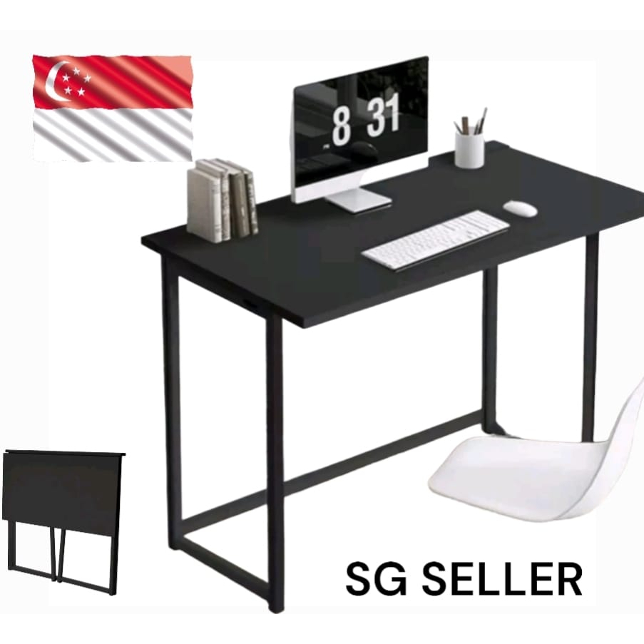 Foldable Study Table Office Table Lifestyle Home Store Shopee Singapore