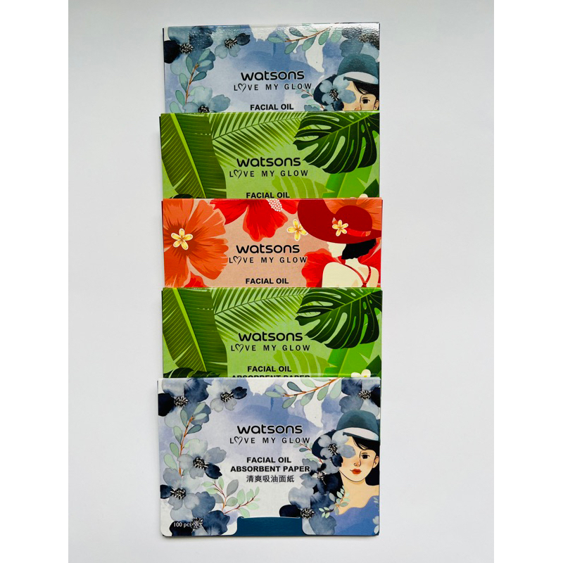 500pcs Watsons Facial Oil Absorbent Paper Made in Taiwan Shopee