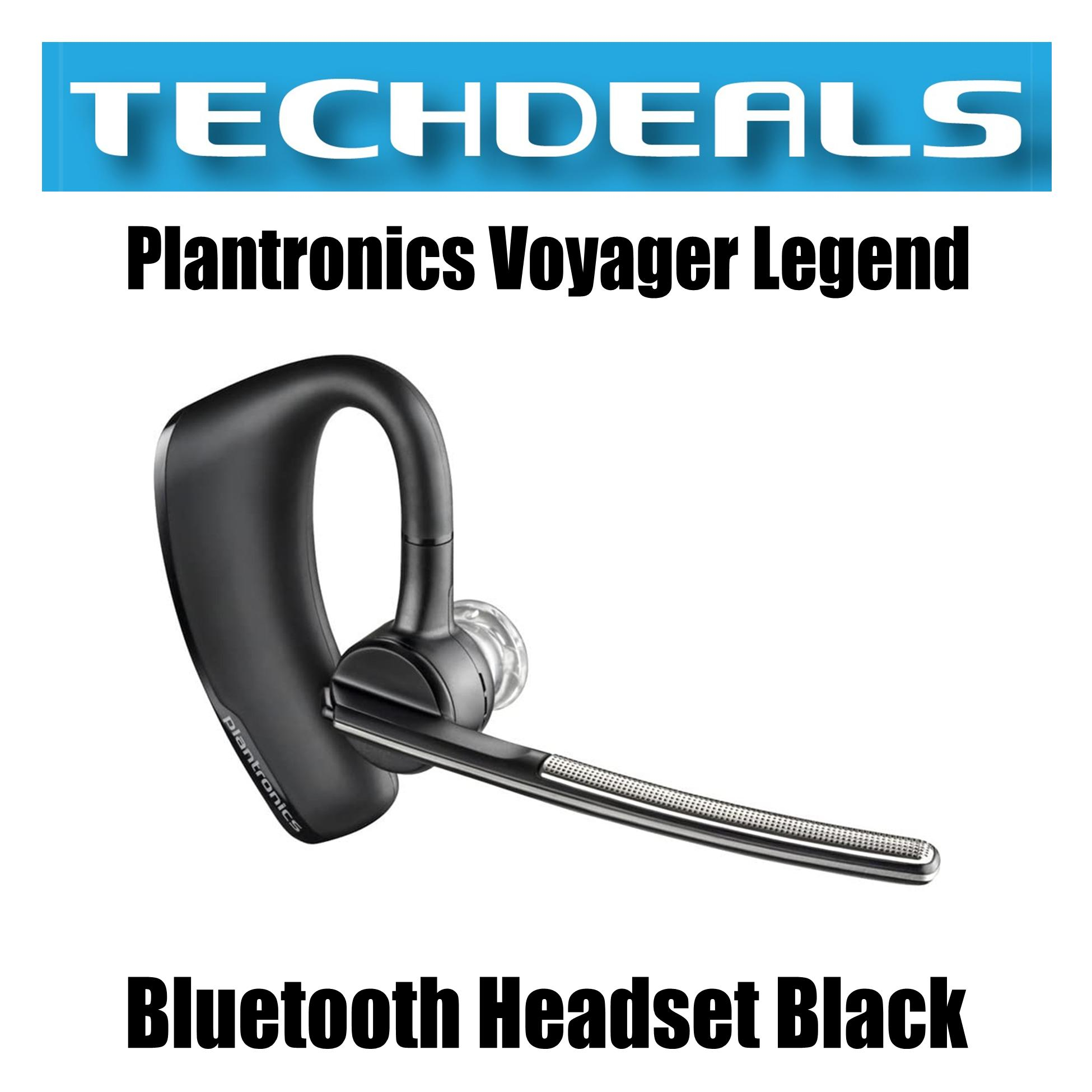 Plantronics Voyager Legend Bluetooth Headset Black Shopee Singapore