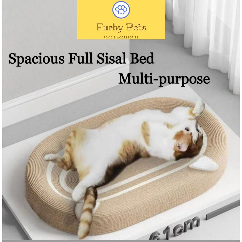 Sisal Cat Scratch Bed Cat Scratch Board | Shopee Singapore