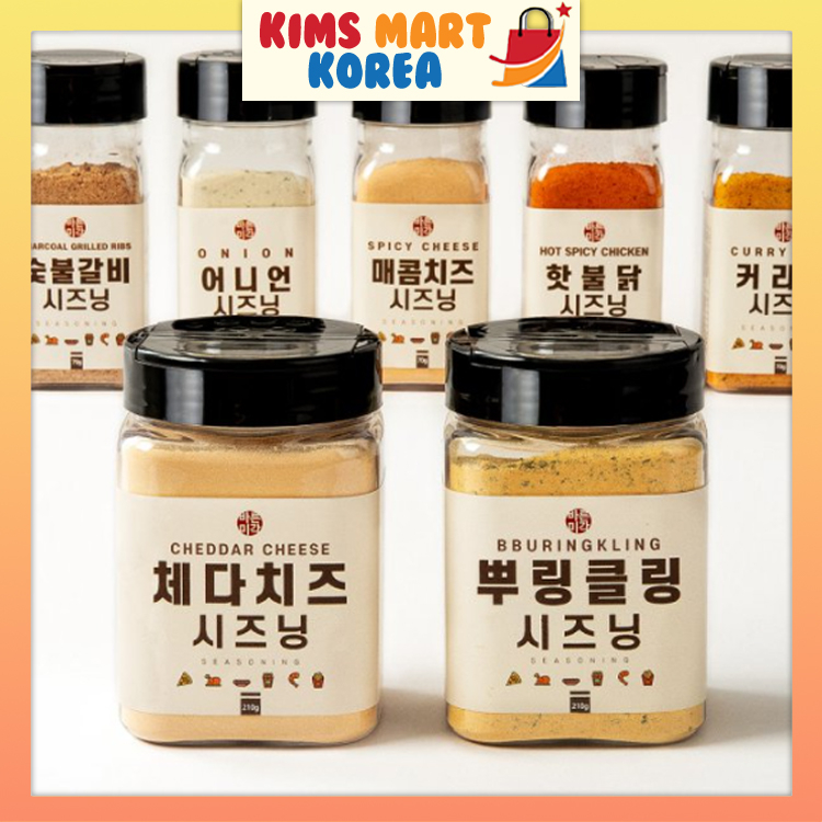 Bareun Korea Seasoning Food Topping Flavor Powder Sprinkles Cheddar