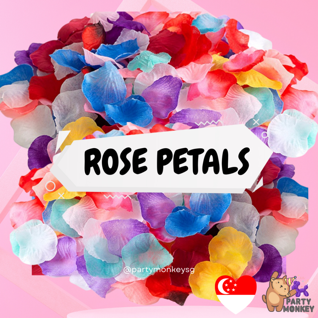 [SG Instock] Artificial Rose Petal Dried Flower Proposal Petal ROM