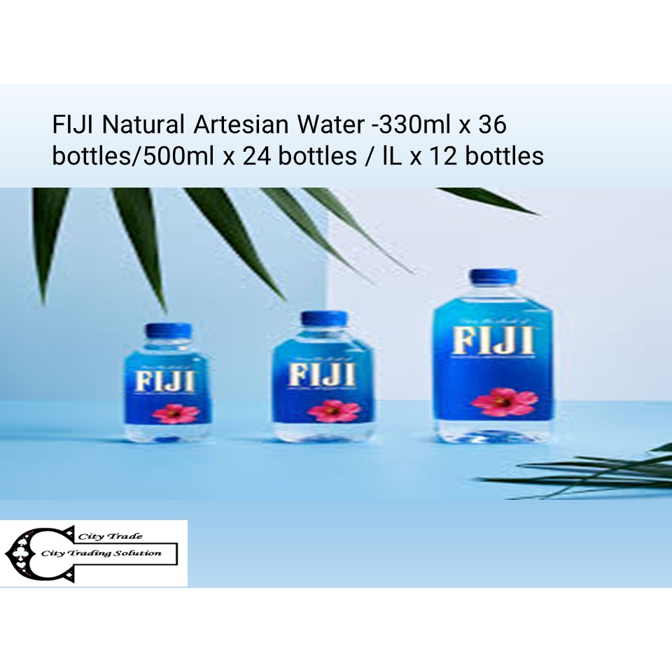 FIJI Natural Artesian Water 330ml x 36 bottles/500ml x 24 bottles / lL