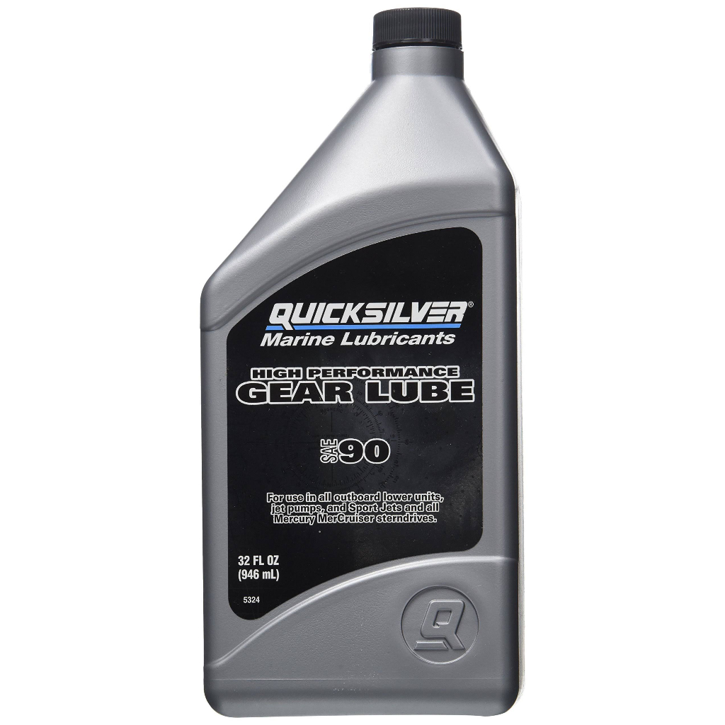 Gear Oil Quicksilver Mercury 858064Q01 SAE 90 High Performance Gear