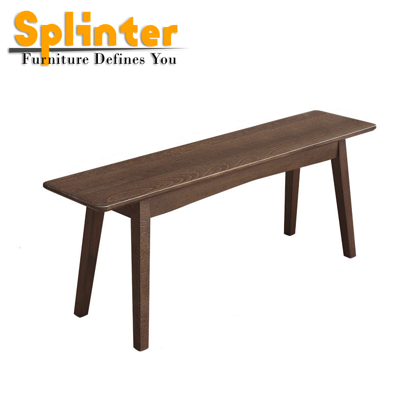 Long Dining Bench Chair Solid Wood Wooden Kitchen Living Room Stool ...