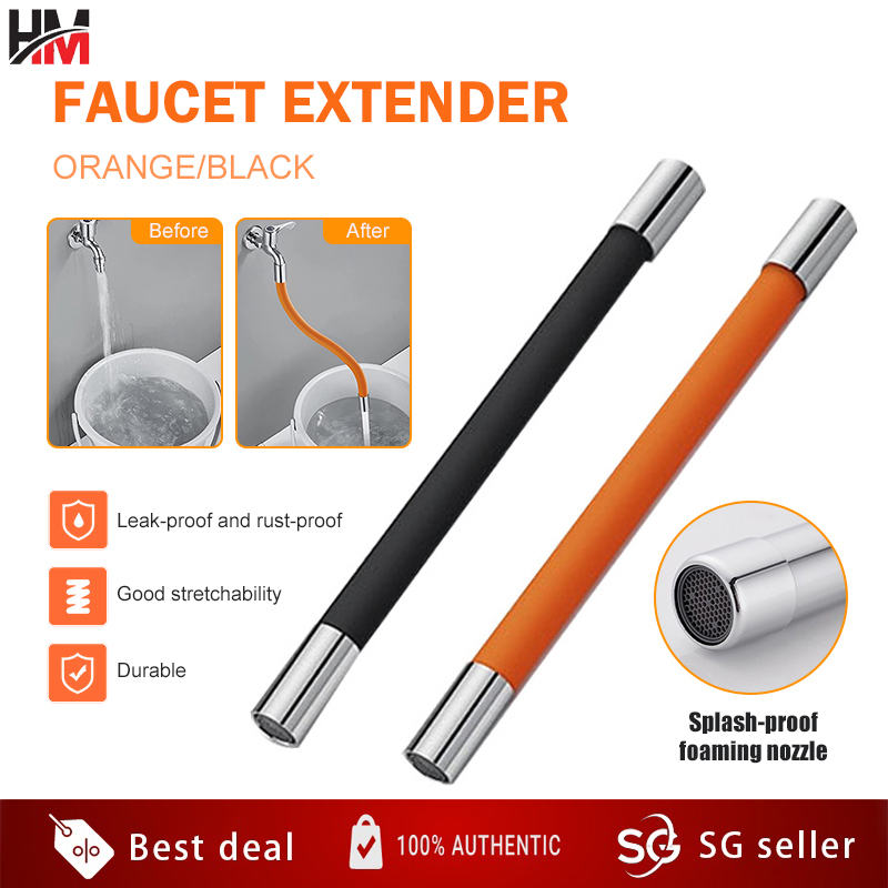 Adjustable Water Tap Extension 360 Rotate Faucet Extension Extender