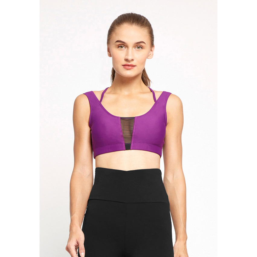 FUNFIT Crossback Mesh Sports Bra/Crop Top (Variety) (Teens Girl Bra