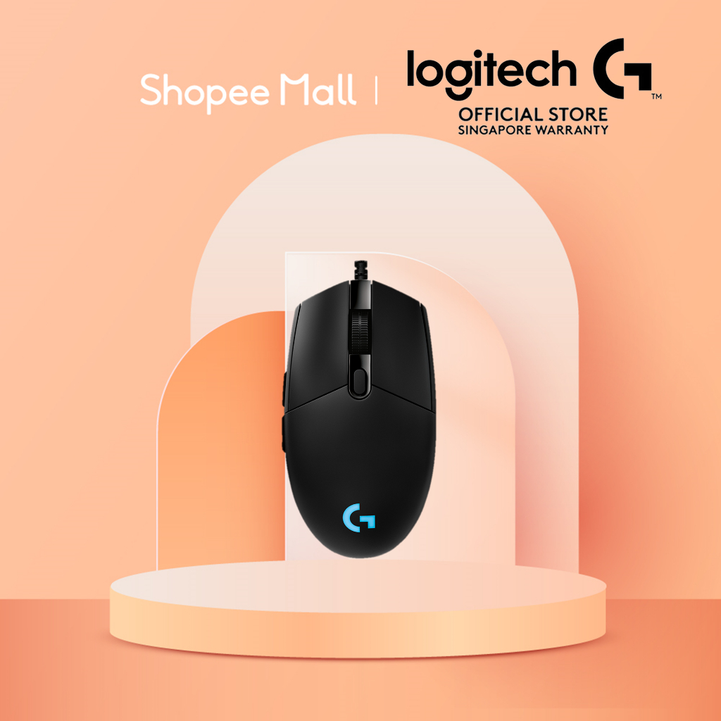 Logitech G Pro (Hero)Wired Optical Gaming Mouse with LIGHTSYNC RGB