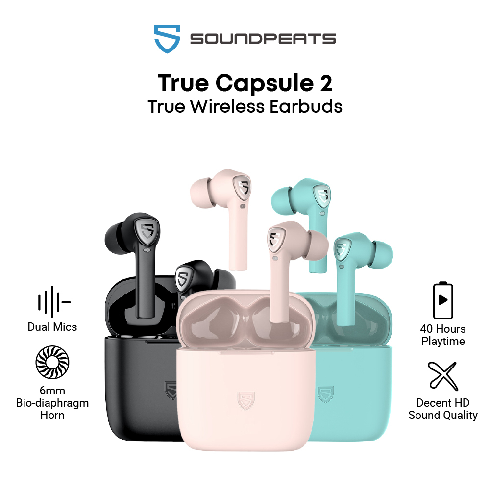 Soundpeats true capsule 2 hotsell