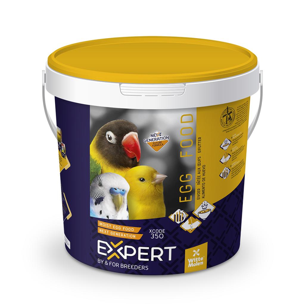 Witte Molen EIFUTTER ROT Birdfood 2,5 Kg – Ergänzungsfuttermittel Für Ziervögel, Mit Ei & Natürlicher Rotfärbung