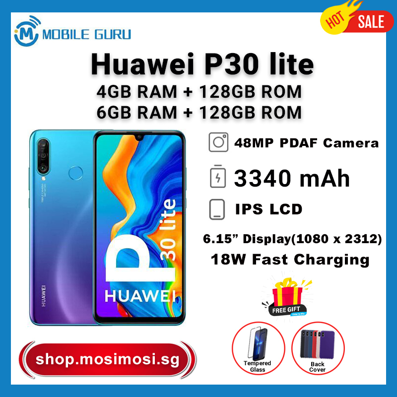 Huawei P30 lite Azul - 6.15 - 6GB - 256GB - 3340 mAh
