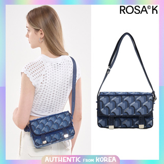 Korea🇰🇷 ROSA.K～TRAPEZE MONOGRAM UNTITLE SHOPPER MULTI_M, L