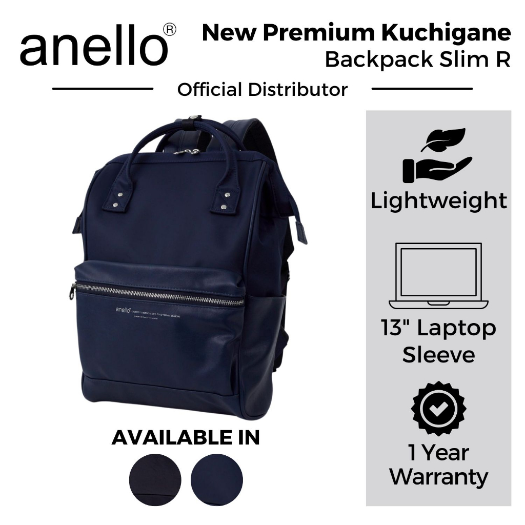 Anello New Premium Kuchigane Backpack Slim R Shopee Singapore