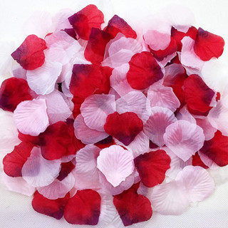 1000pcs (100pcs*10 packs) Decorative Black Artificial Fake Fabric Rose  Petals