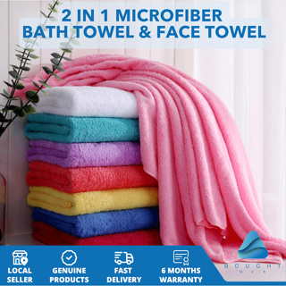 Large Bath Towel/face Towel, Coral Velvet Face Towel, Soft Absorbent Bath  Towel, Quick Dry Wipe Body Friendly Bath Towel For Hiking, Camping, Spa,  Travel, Bathroom Supplies, Face Towel, Large Bath Towel 