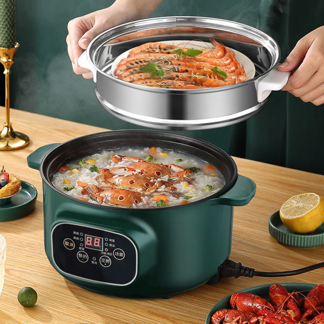 Electric Cooking Pot MultiFunction Rice Cooking Pot Electric Hot Pot