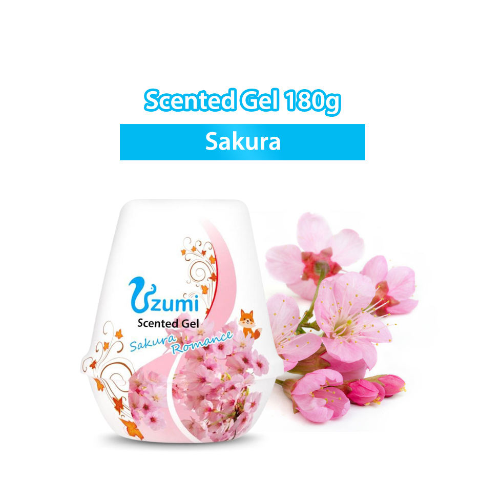 Uzumi Scented Gel Air Freshener 180g Toilet Air Freshener Air