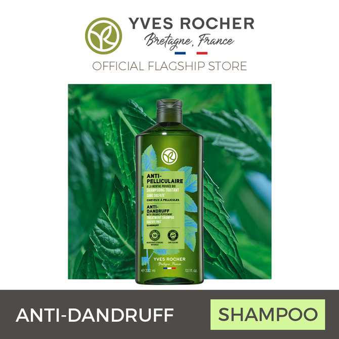 Yves Rocher AntiDandruff Shampoo 300ML Shopee Singapore