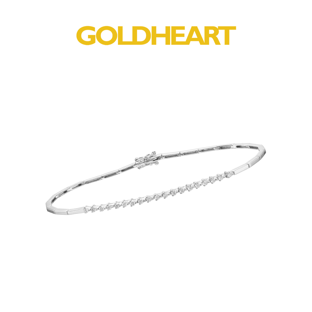 White gold diamond on sale bracelet