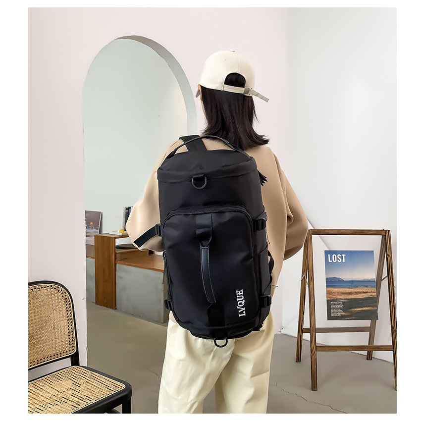 【SG Local Stock】Oxford Cloth Gym Duffel Bag Backpack / Travel Bag with