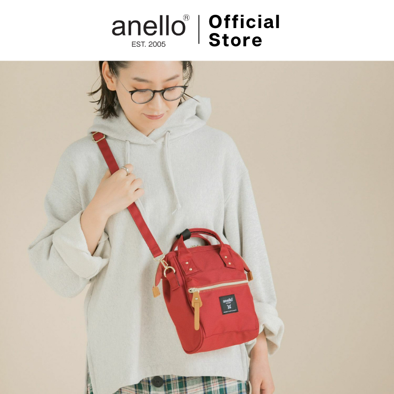 Anello 2way Mini Shoulder Bag - Red - Amiko Boutique