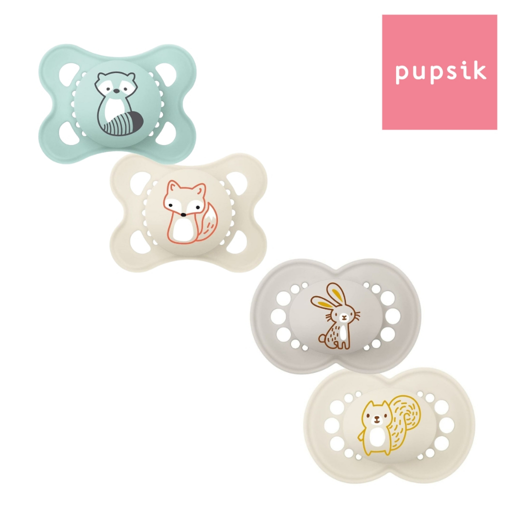 MAM Original Start Pacifier with Case, 2pk | 0 to 16M+ (12 Assorted ...