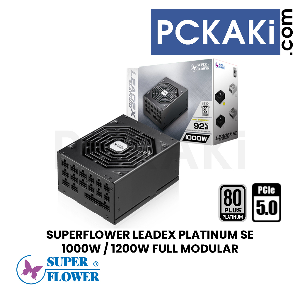 SUPERFLOWER LEADEX PLATINUM / SE 1000W 1200W 1600W 2000W 80+ FULL ...