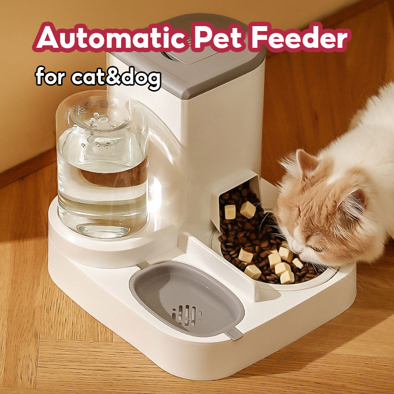 （SG Stock）EmmAmy large capacity Automatic pet feeder for cat and dog ...