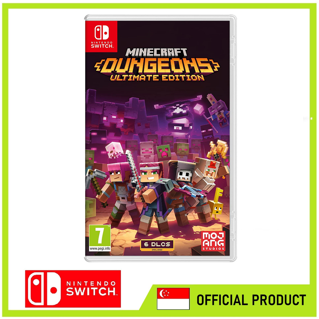 Minecraft dungeons switch clearance physical release