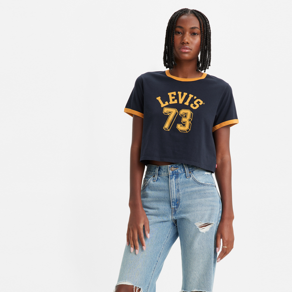 Levi's® Women's Graphic Homeroom T-Shirt A4926-0008 | Shopee Singapore