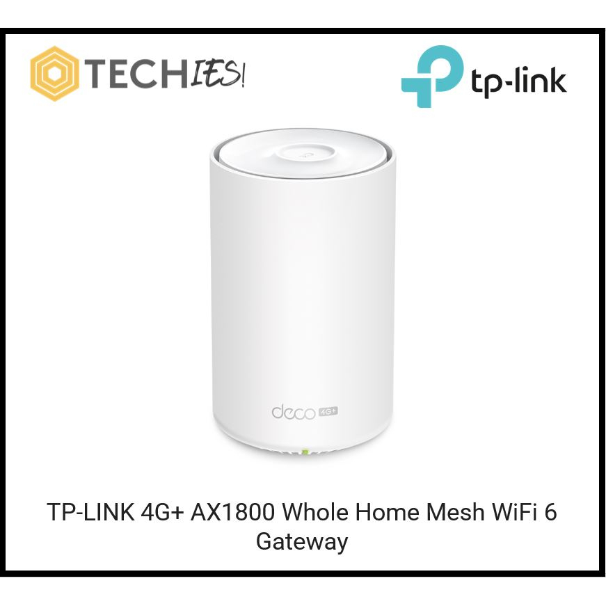 TpLink 4G+ AX1800 Whole Home Mesh WiFi 6 Gateway Shopee Singapore