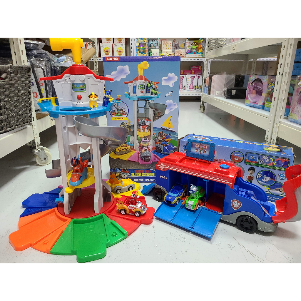 Paw patrol lookout tower and ultimate bundle deals [Back in stock] [SG Stocks] [ Value for $$]