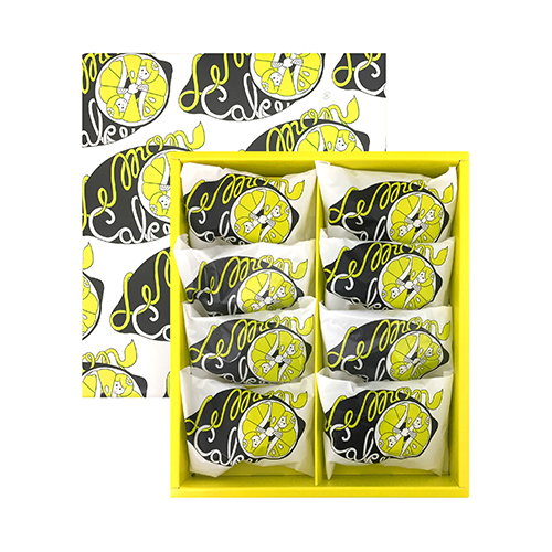 JAPAN BOX】Francais (洋菓子のフランセ), Lemon Cake /4 pieces, 8