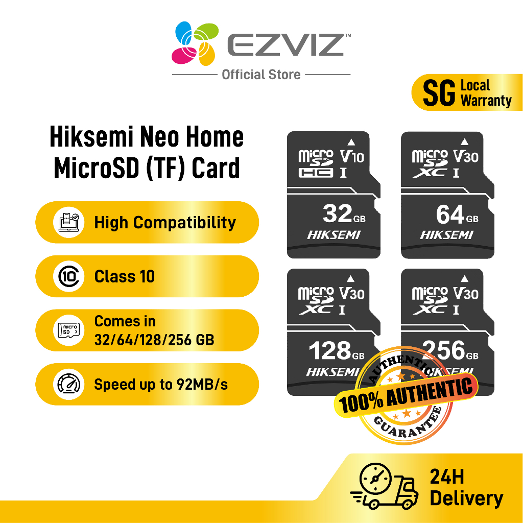 HIKSEMI Neo Home Memory Card Class 10 Camera Phone High Speed UHSI