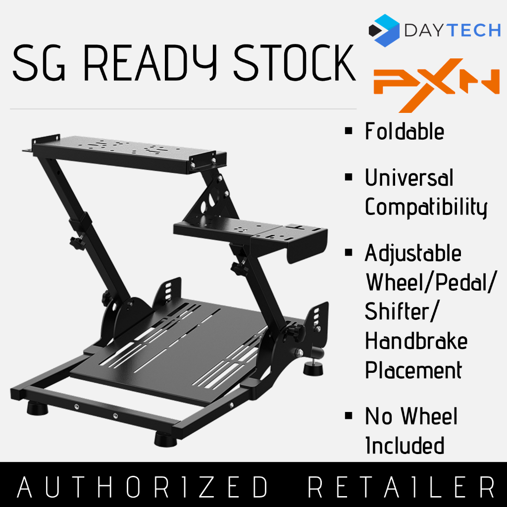 PXN A10 Racing Wheel Stand for Gaming Foldable | Compatible with ...
