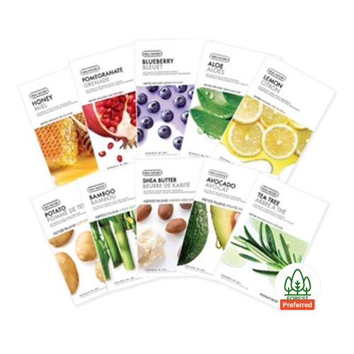 The Face Shop 3EA Real Nature Mask Sheet {The Face Shop} ground mask
