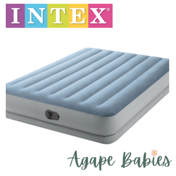 IT64159 INTEX Queen DuraBeam® Comfort Airbed w/ Fastfill USB Pump