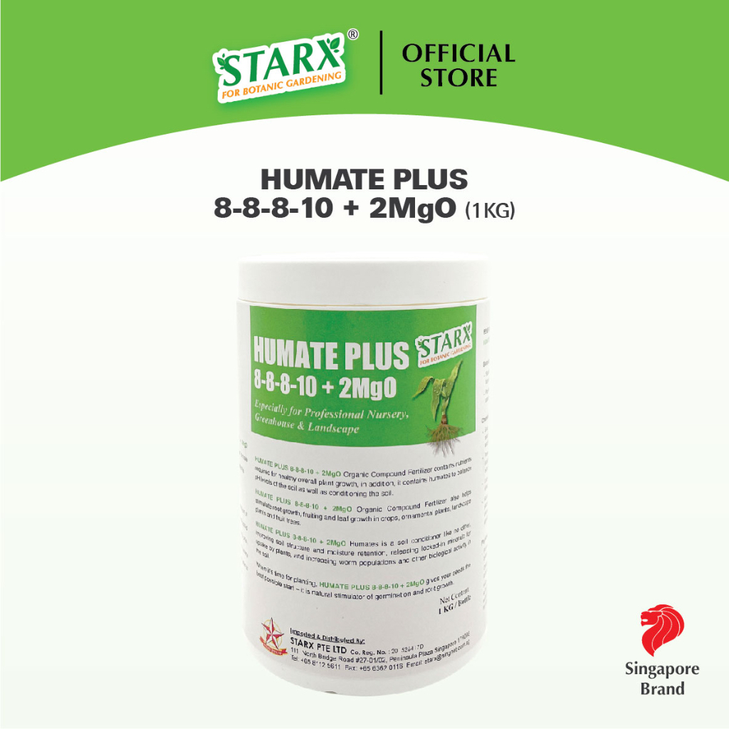 STARX 🇸🇬 Humate Plus 8+8+8+10+2MgO (1kg) Organic Compound