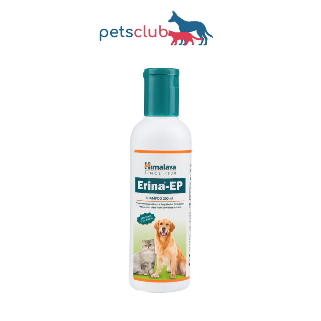 Himalaya Erina EP Shampoo Flea Tick Control for Cats and Dogs 200ml Shopee Singapore