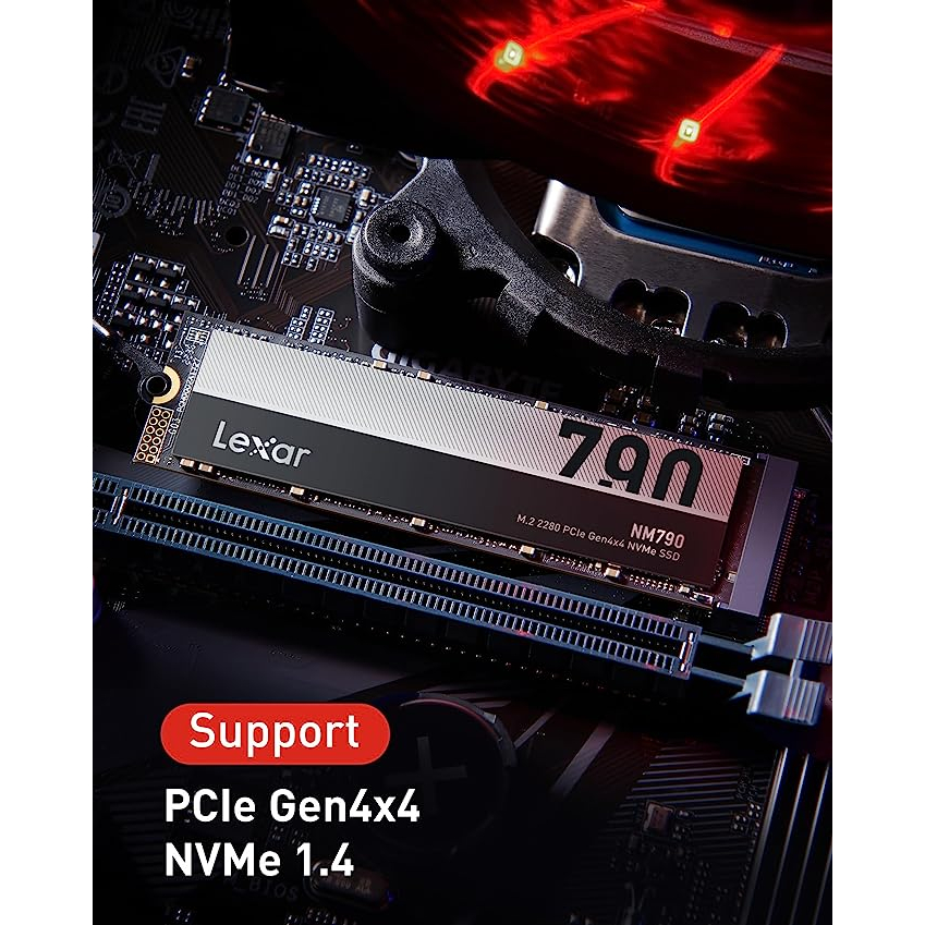 LEXAR NM790 / NQ790 4TB / 8TB GEN4 / PCIe4 M.2 NVMe v1.4 - Solid