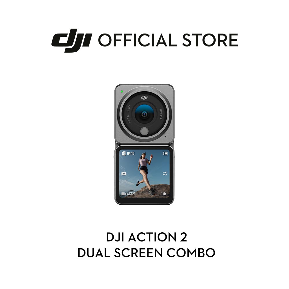 DJI Action 2 Handheld Portable & Wearable 4K/120fps & Super Wide