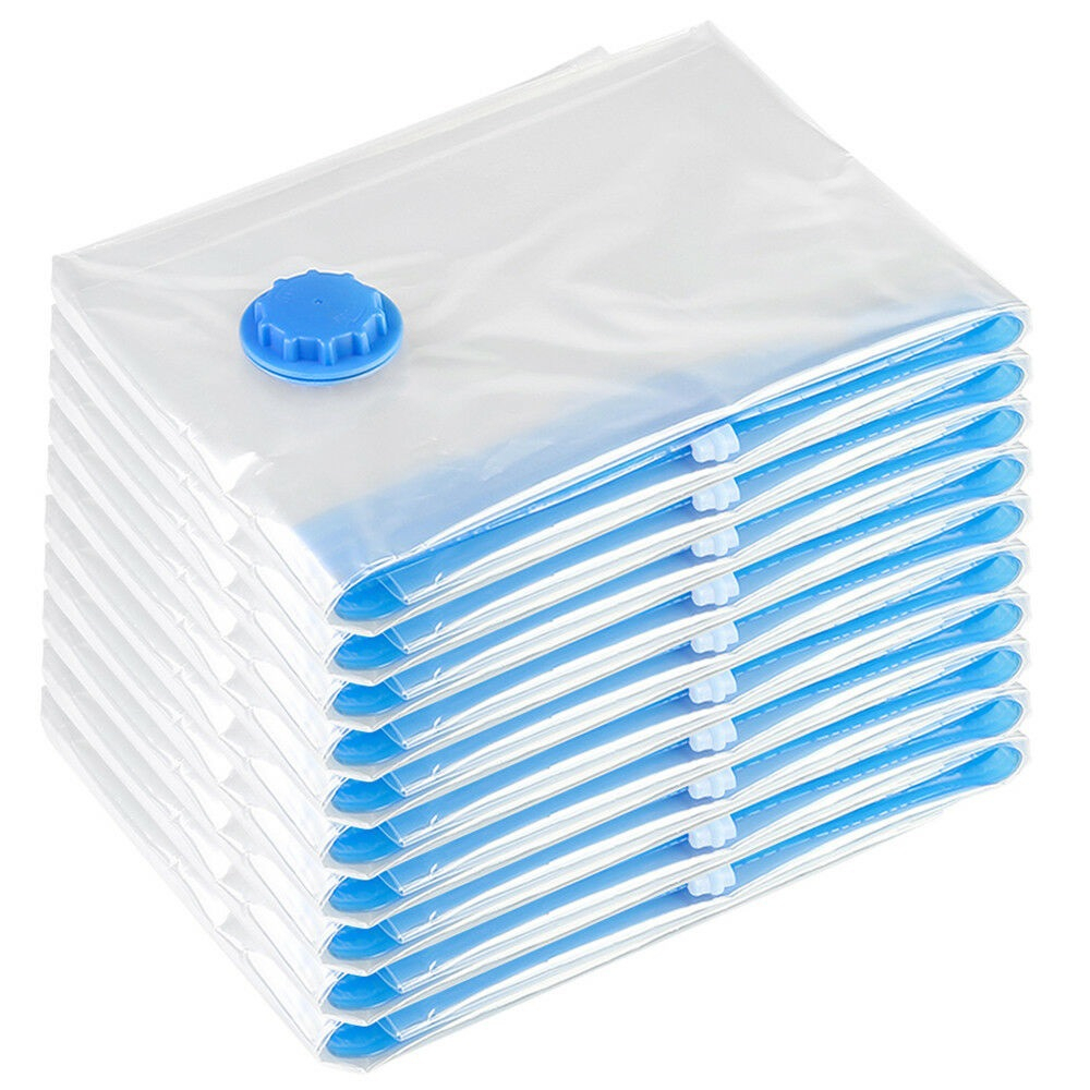 Vacuum Storage Bag Pack Sealer Packing Plastic Seal Compression For Clothes Vacumn Pump Vaccum